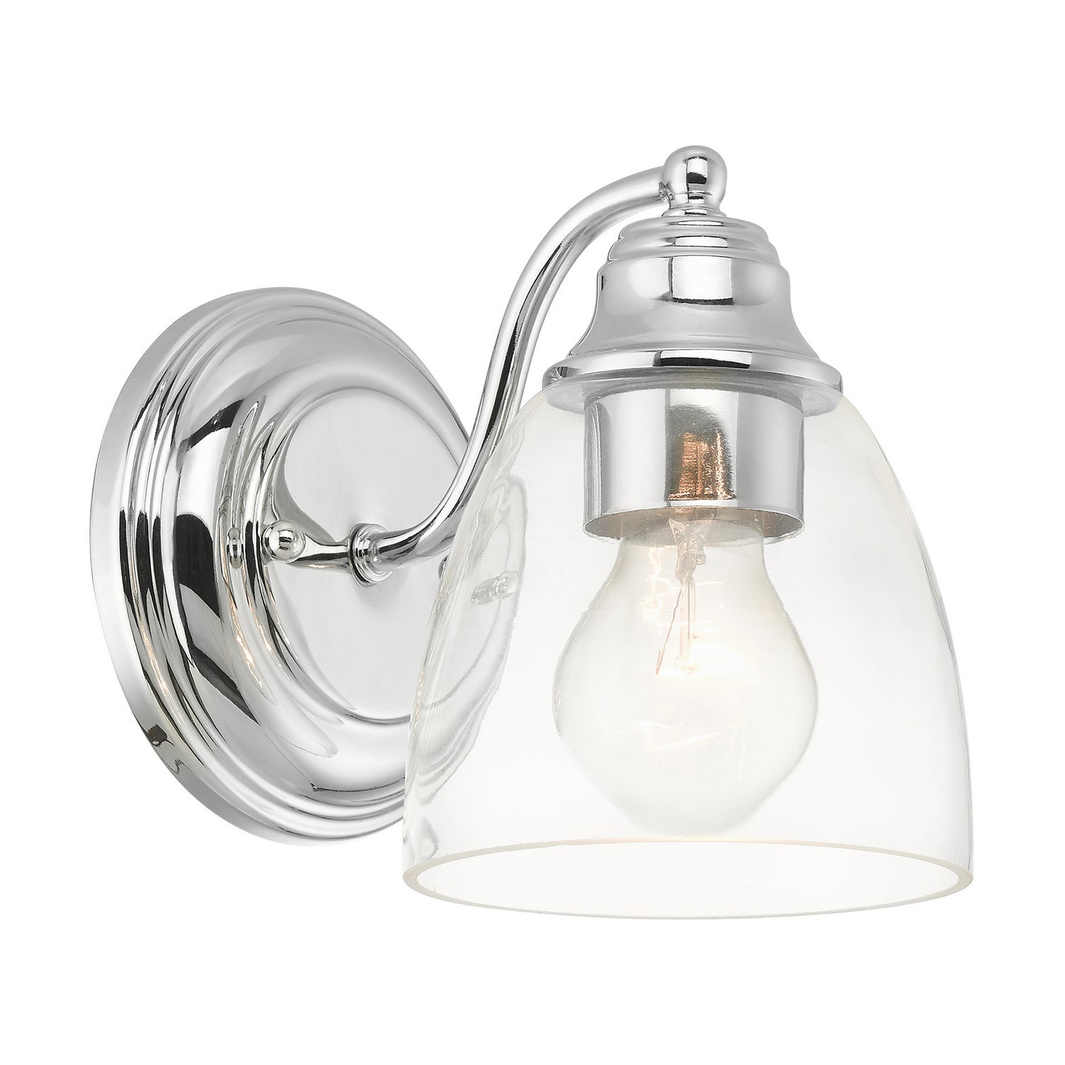 Livex Lighting - 15131-05 - One Light Vanity - Montgomery - Polished Chrome