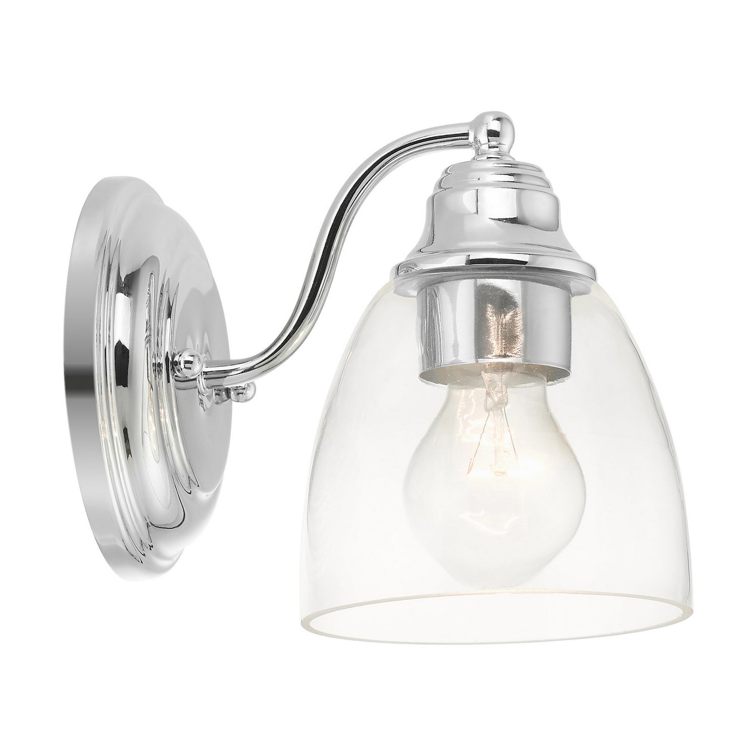 Livex Lighting - 15131-05 - One Light Vanity - Montgomery - Polished Chrome