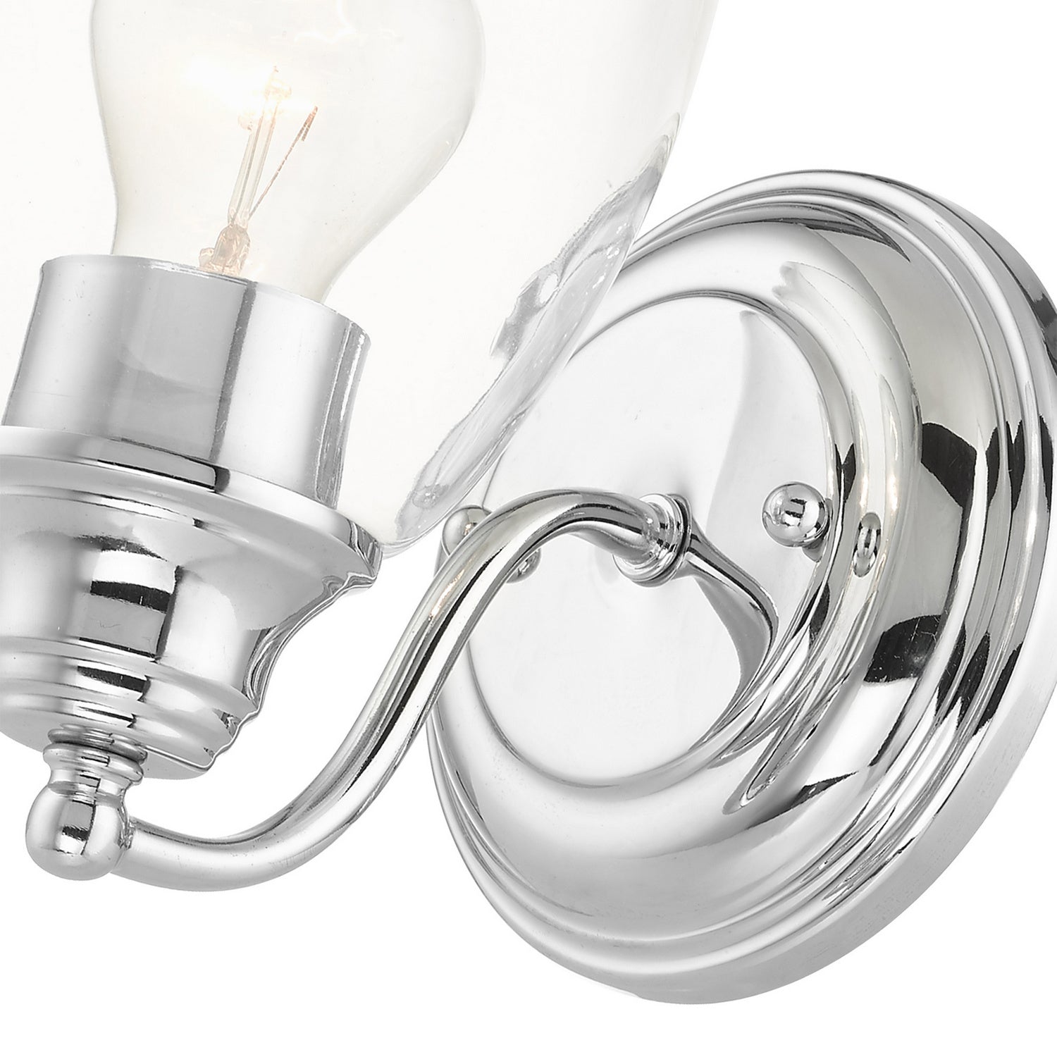 Livex Lighting - 15131-05 - One Light Vanity - Montgomery - Polished Chrome