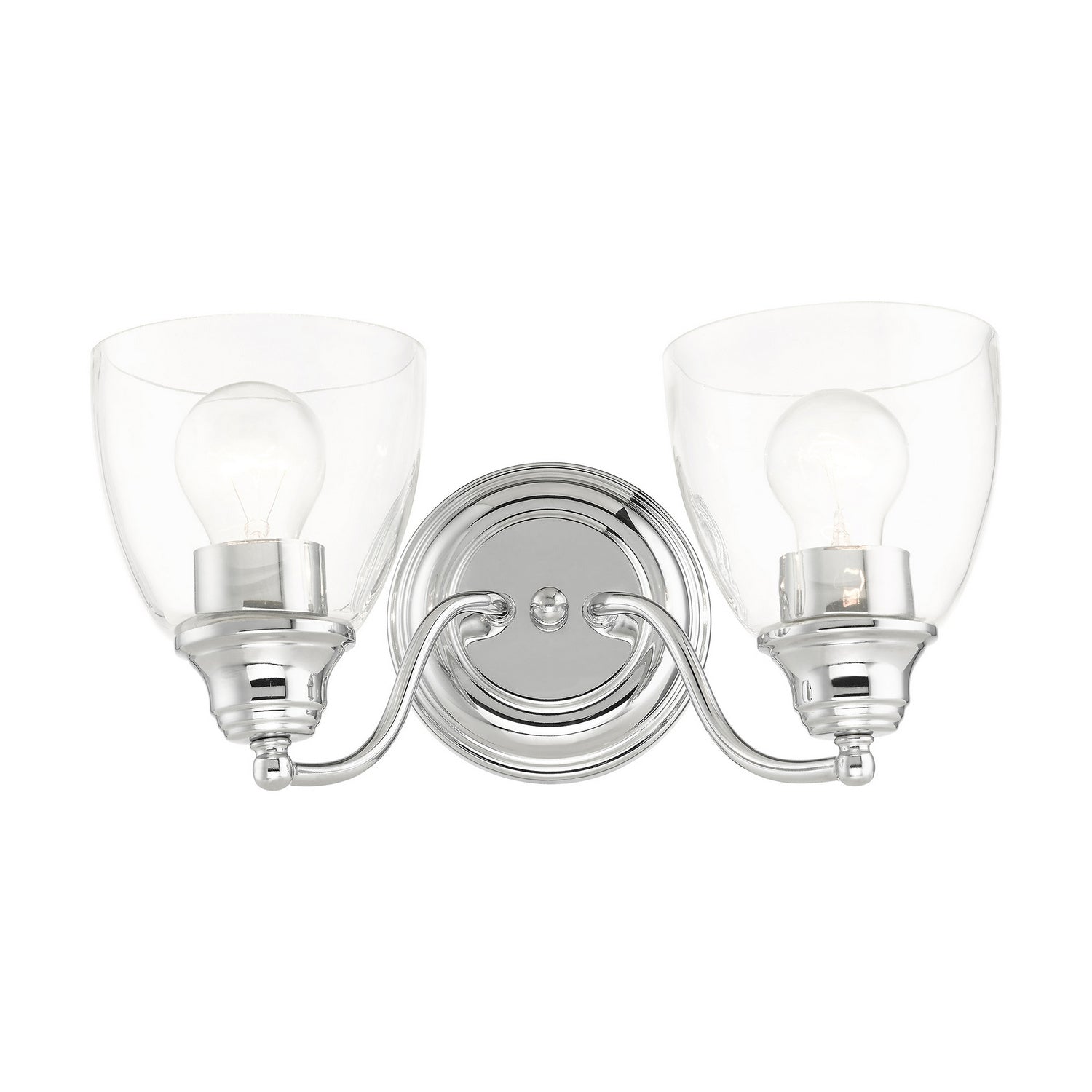 Livex Lighting - 15132-05 - Two Light Vanity - Montgomery - Polished Chrome