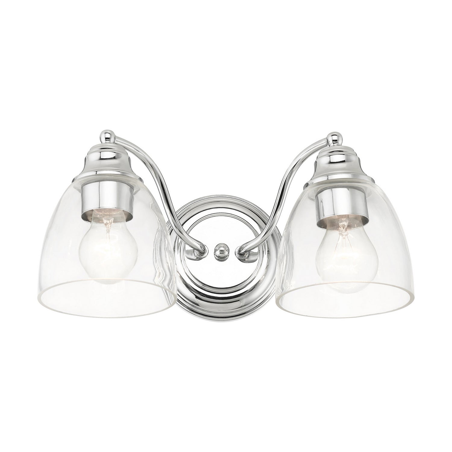 Livex Lighting - 15132-05 - Two Light Vanity - Montgomery - Polished Chrome