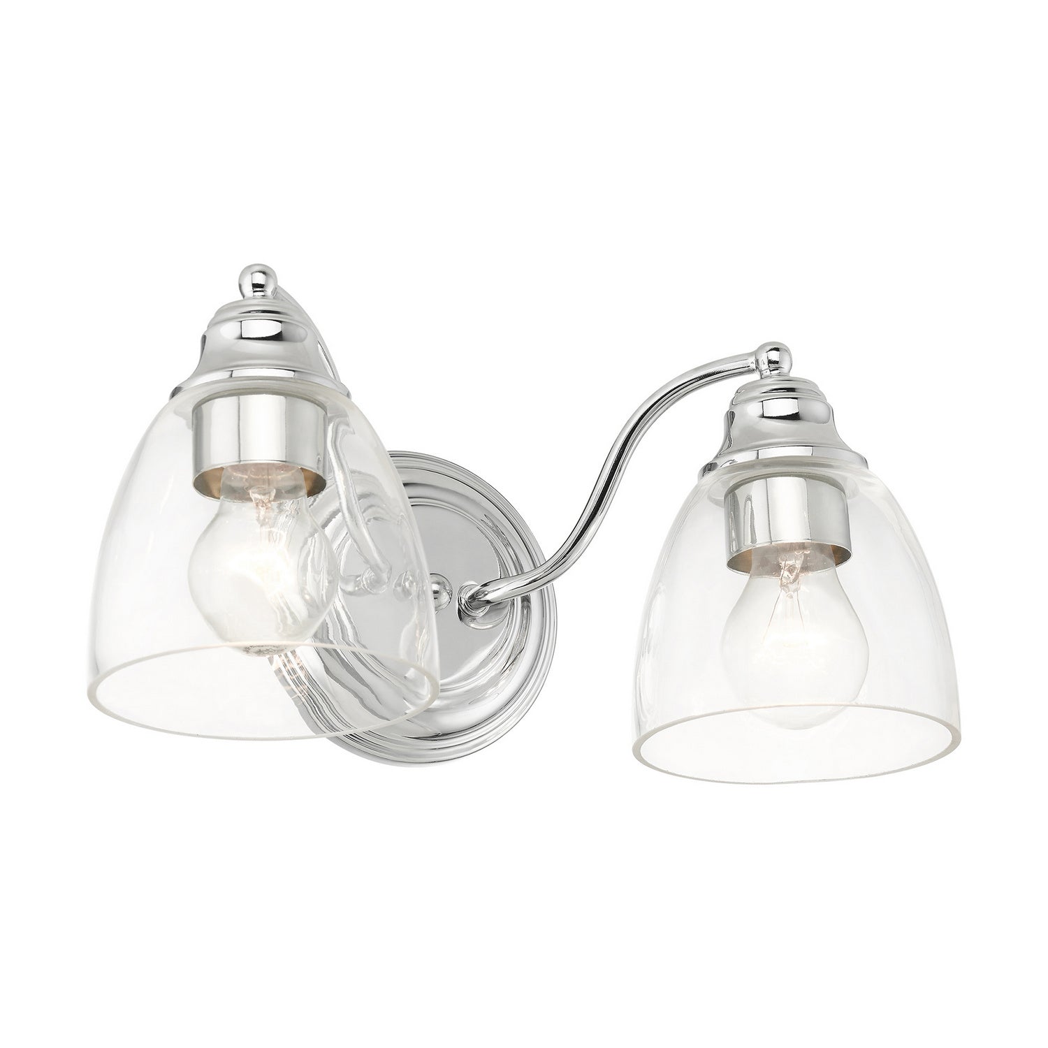 Livex Lighting - 15132-05 - Two Light Vanity - Montgomery - Polished Chrome