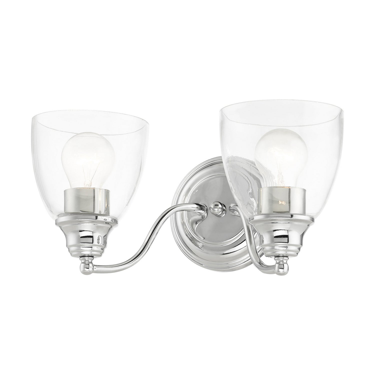 Livex Lighting - 15132-05 - Two Light Vanity - Montgomery - Polished Chrome
