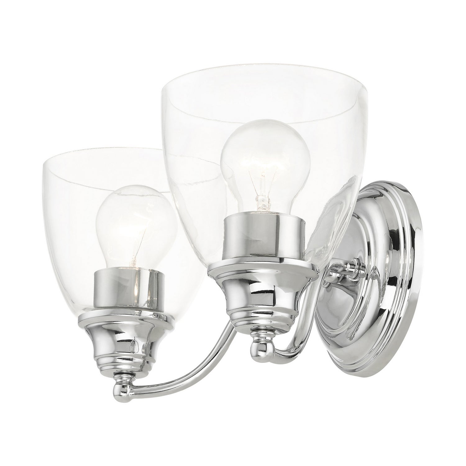 Livex Lighting - 15132-05 - Two Light Vanity - Montgomery - Polished Chrome