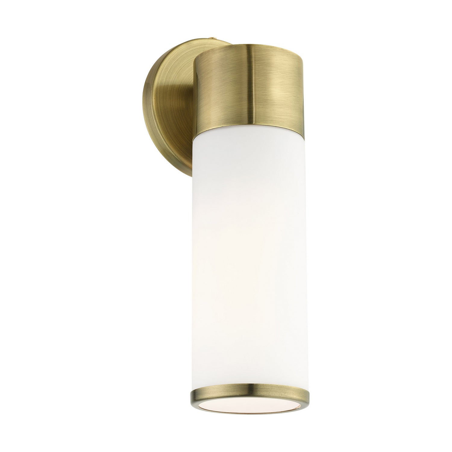 Livex Lighting - 16561-01 - One Light Wall Sconce - Lindale - Antique Brass