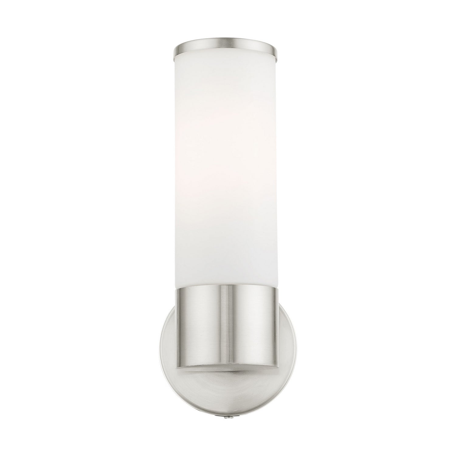 Livex Lighting - 16561-91 - One Light Wall Sconce - Lindale - Brushed Nickel