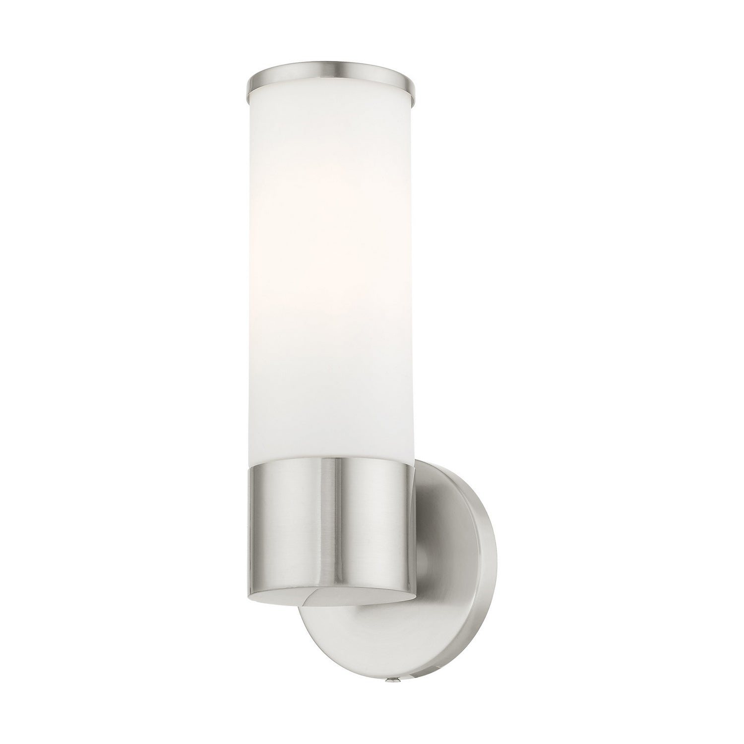 Livex Lighting - 16561-91 - One Light Wall Sconce - Lindale - Brushed Nickel