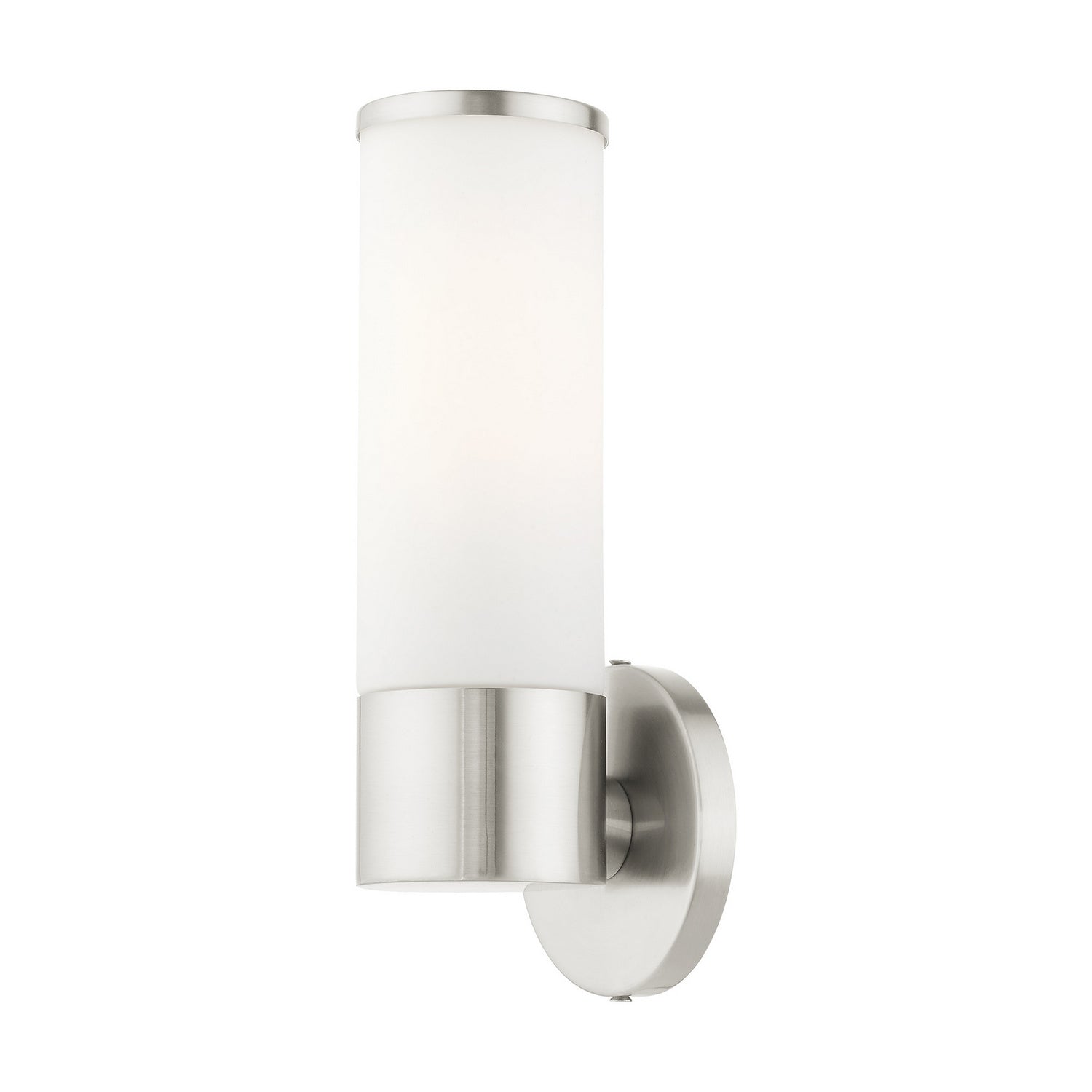 Livex Lighting - 16561-91 - One Light Wall Sconce - Lindale - Brushed Nickel