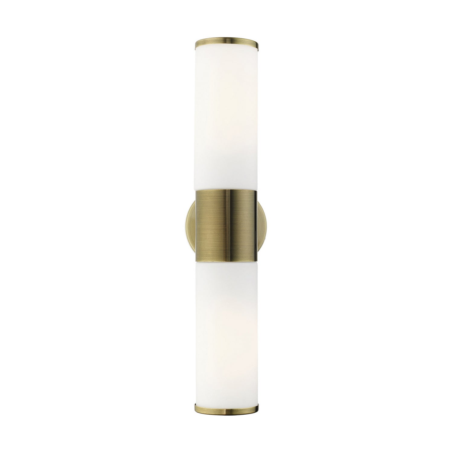 Livex Lighting - 16562-01 - Two Light Vanity - Lindale - Antique Brass