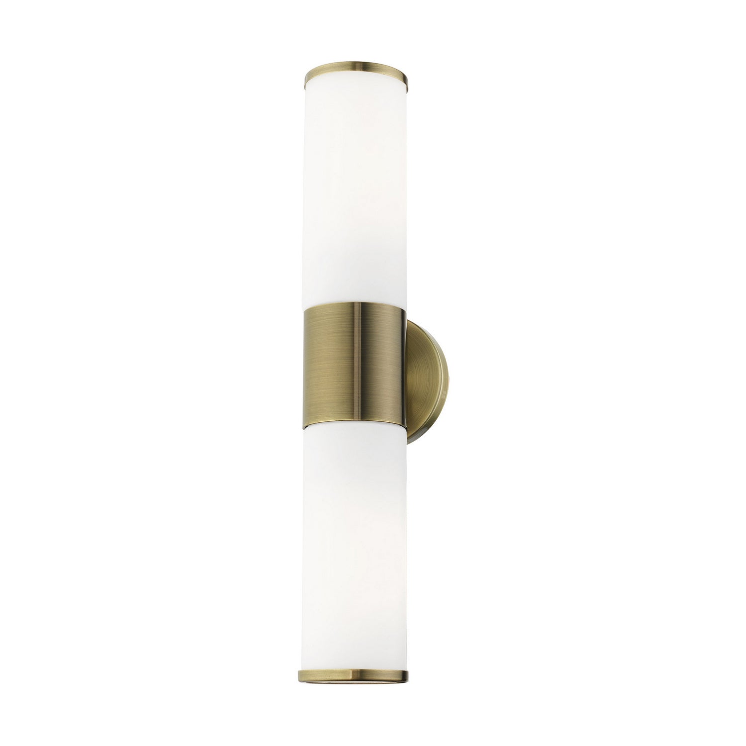 Livex Lighting - 16562-01 - Two Light Vanity - Lindale - Antique Brass