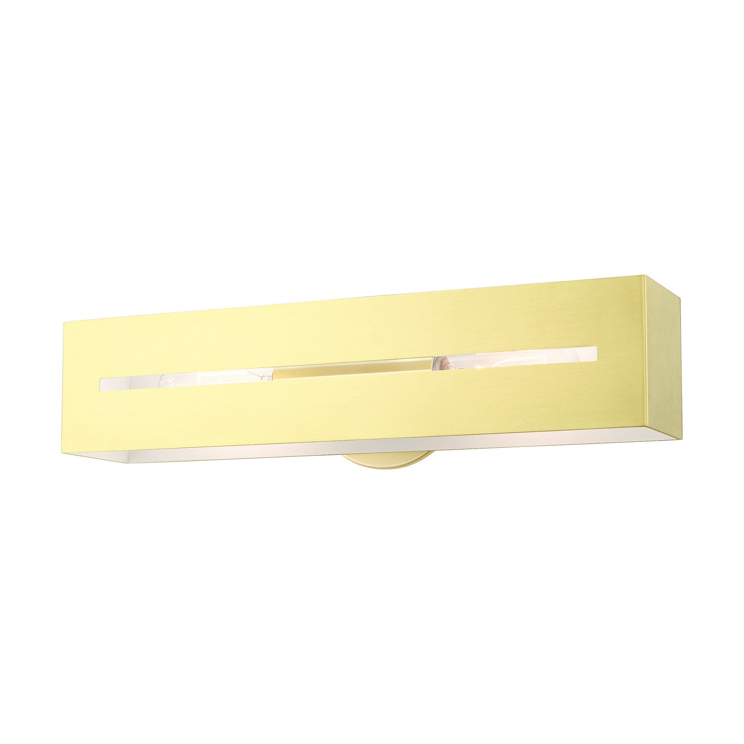 Livex Lighting - 16682-12 - Two Light Vanity - Soma - Satin Brass