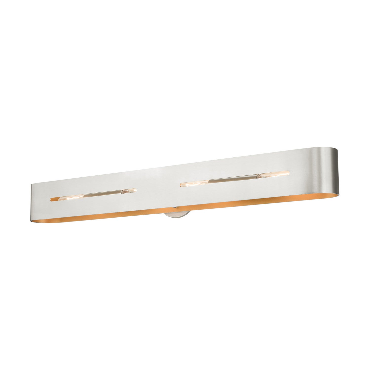 Livex Lighting - 16734-91 - Four Light Vanity - Ravena - Brushed Nickel