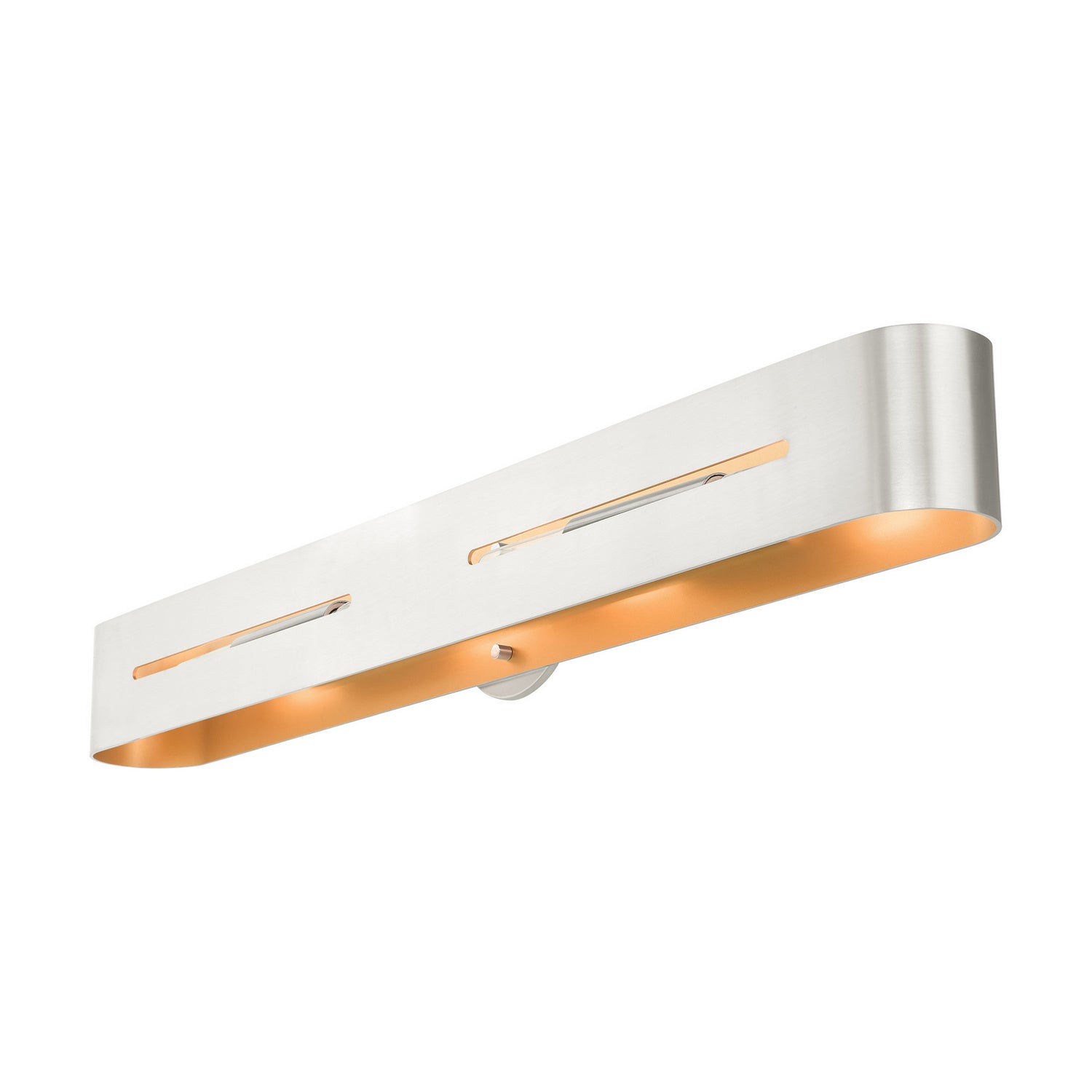 Livex Lighting - 16734-91 - Four Light Vanity - Ravena - Brushed Nickel