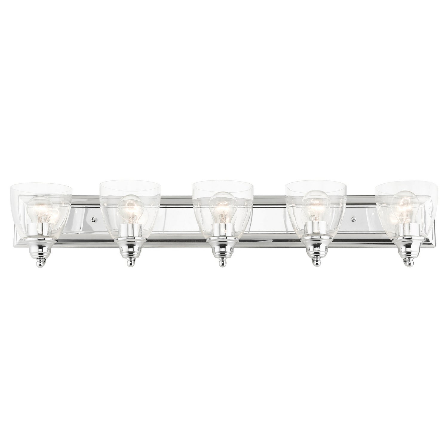 Livex Lighting - 17075-05 - Five Light Vanity - Birmingham - Polished Chrome