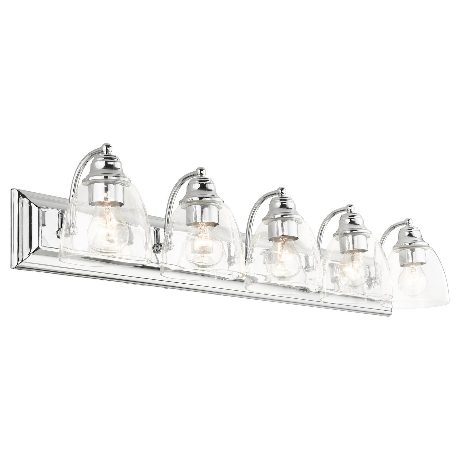 Livex Lighting - 17075-05 - Five Light Vanity - Birmingham - Polished Chrome