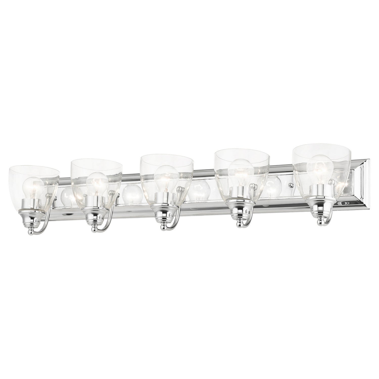 Livex Lighting - 17075-05 - Five Light Vanity - Birmingham - Polished Chrome