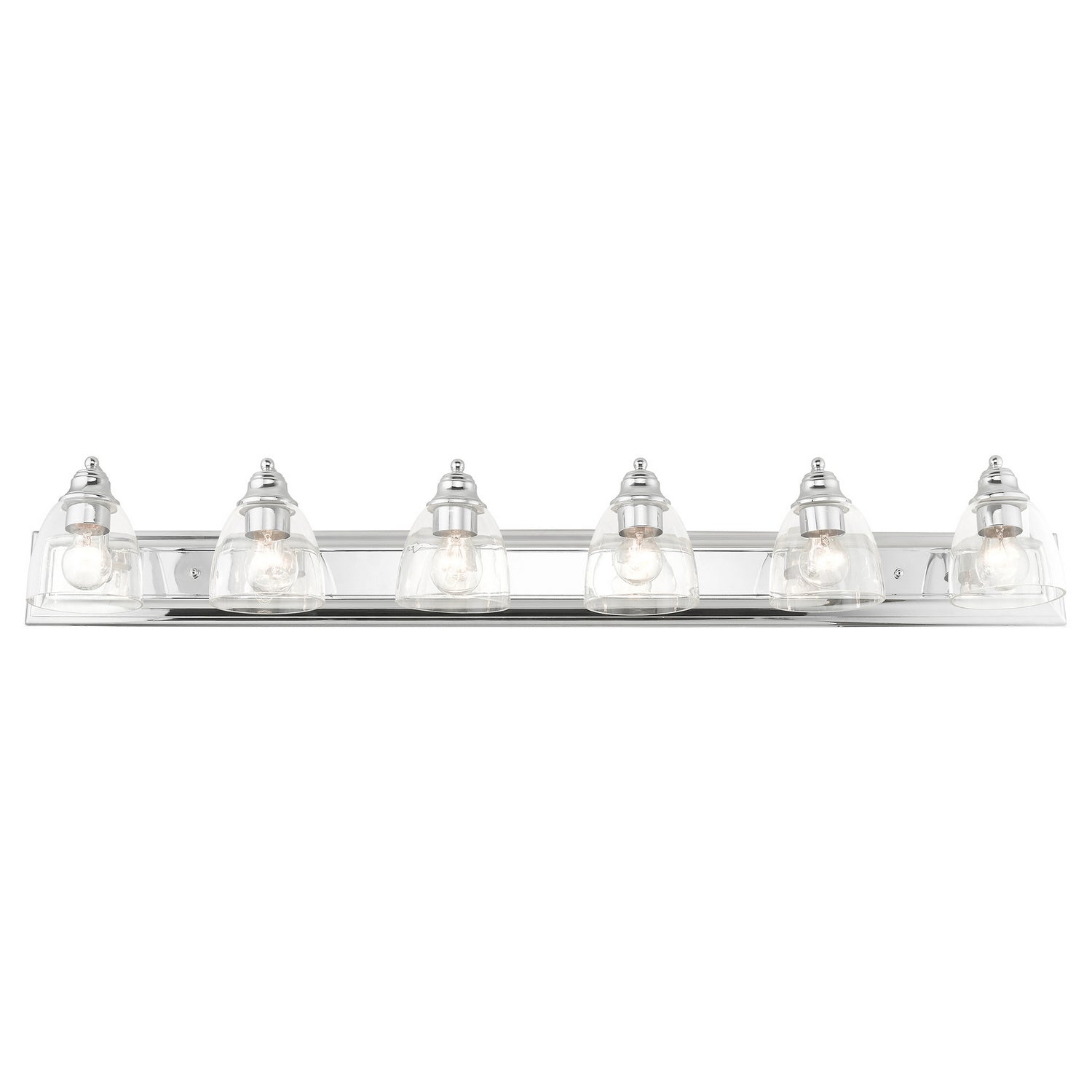 Livex Lighting - 17076-05 - Six Light Vanity - Birmingham - Polished Chrome