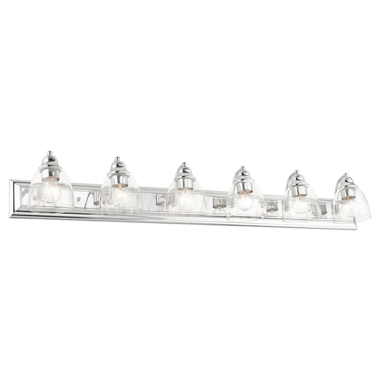 Livex Lighting - 17076-05 - Six Light Vanity - Birmingham - Polished Chrome