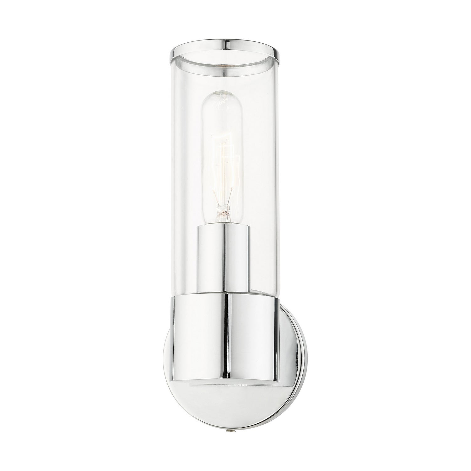 Livex Lighting - 17281-05 - One Light Wall Sconce - Banca - Polished Chrome