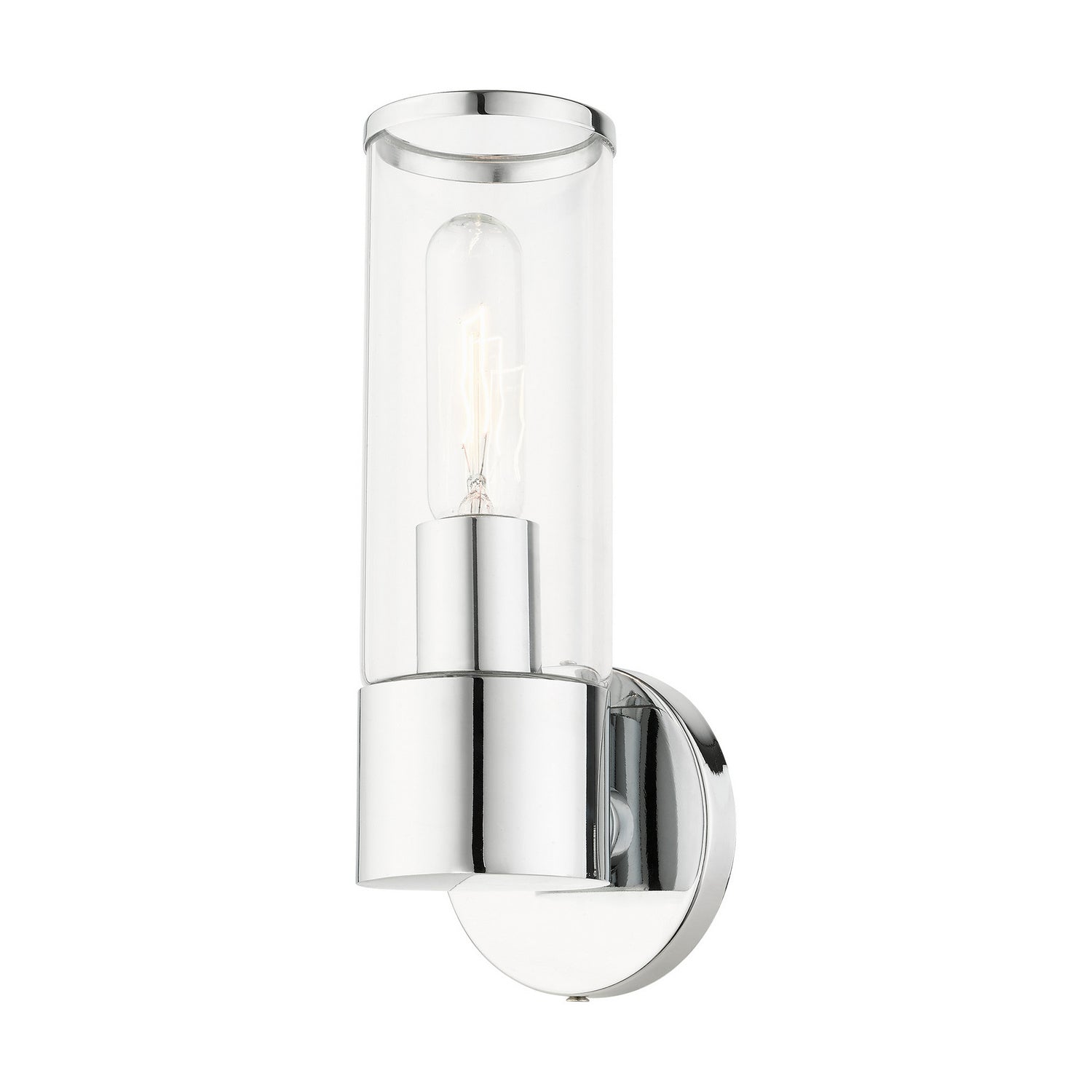 Livex Lighting - 17281-05 - One Light Wall Sconce - Banca - Polished Chrome