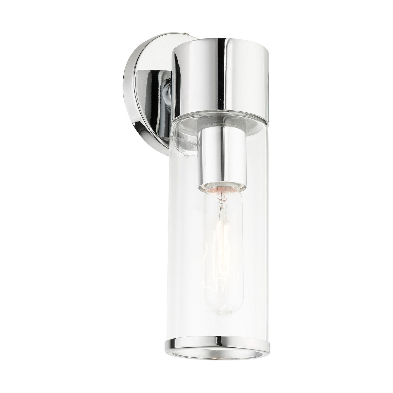 Livex Lighting - 17281-05 - One Light Wall Sconce - Banca - Polished Chrome