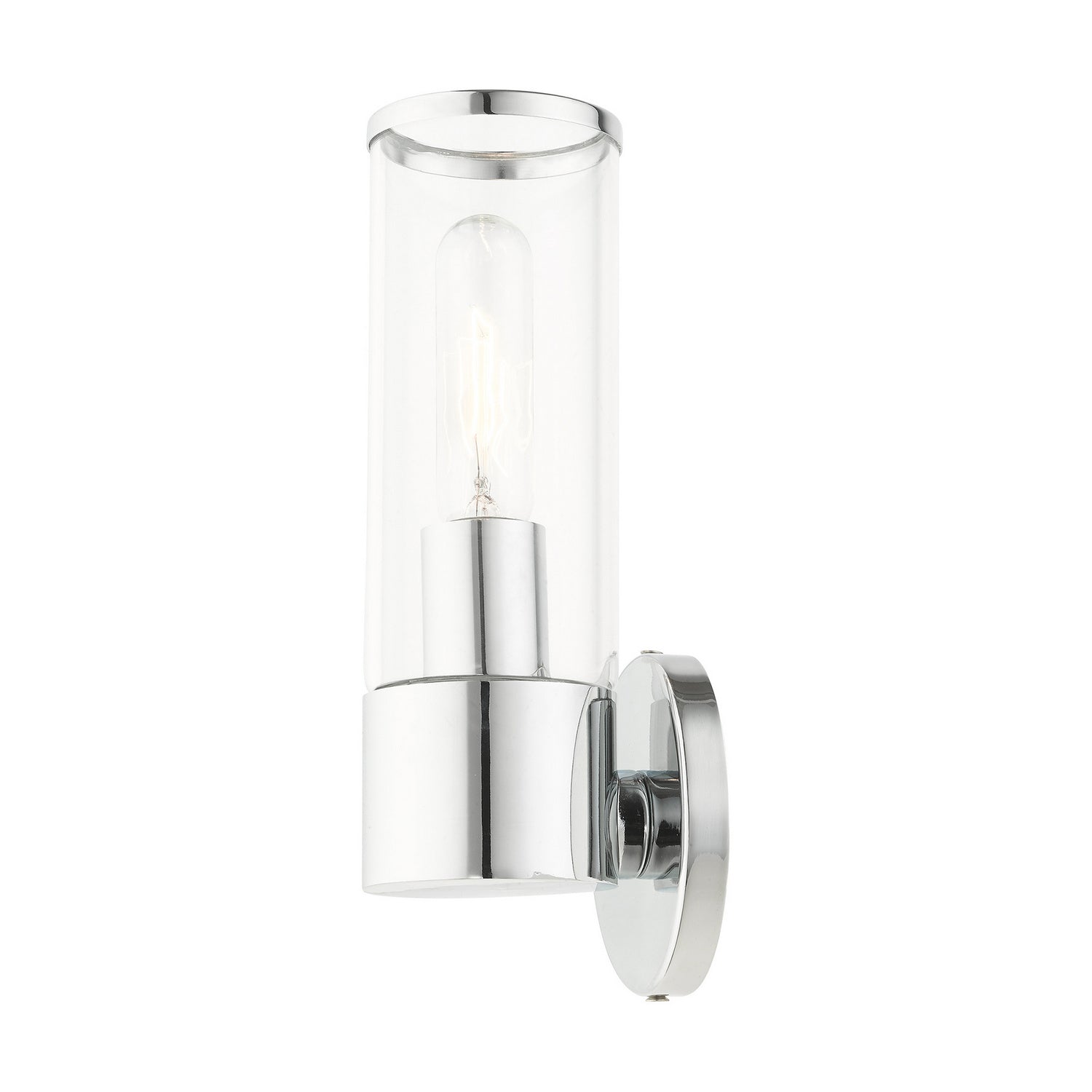 Livex Lighting - 17281-05 - One Light Wall Sconce - Banca - Polished Chrome