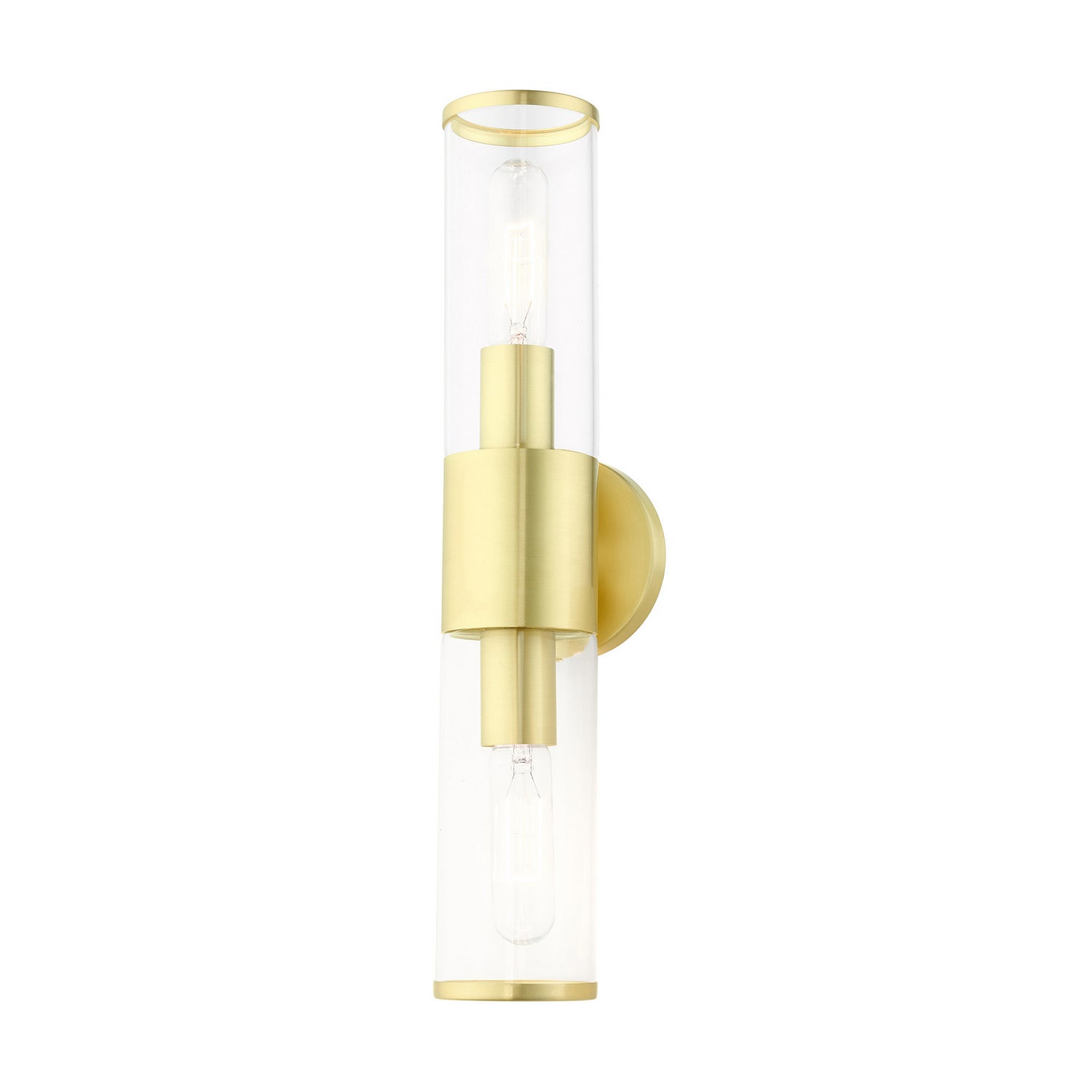 Livex Lighting - 17282-12 - Two Light Vanity - Banca - Satin Brass