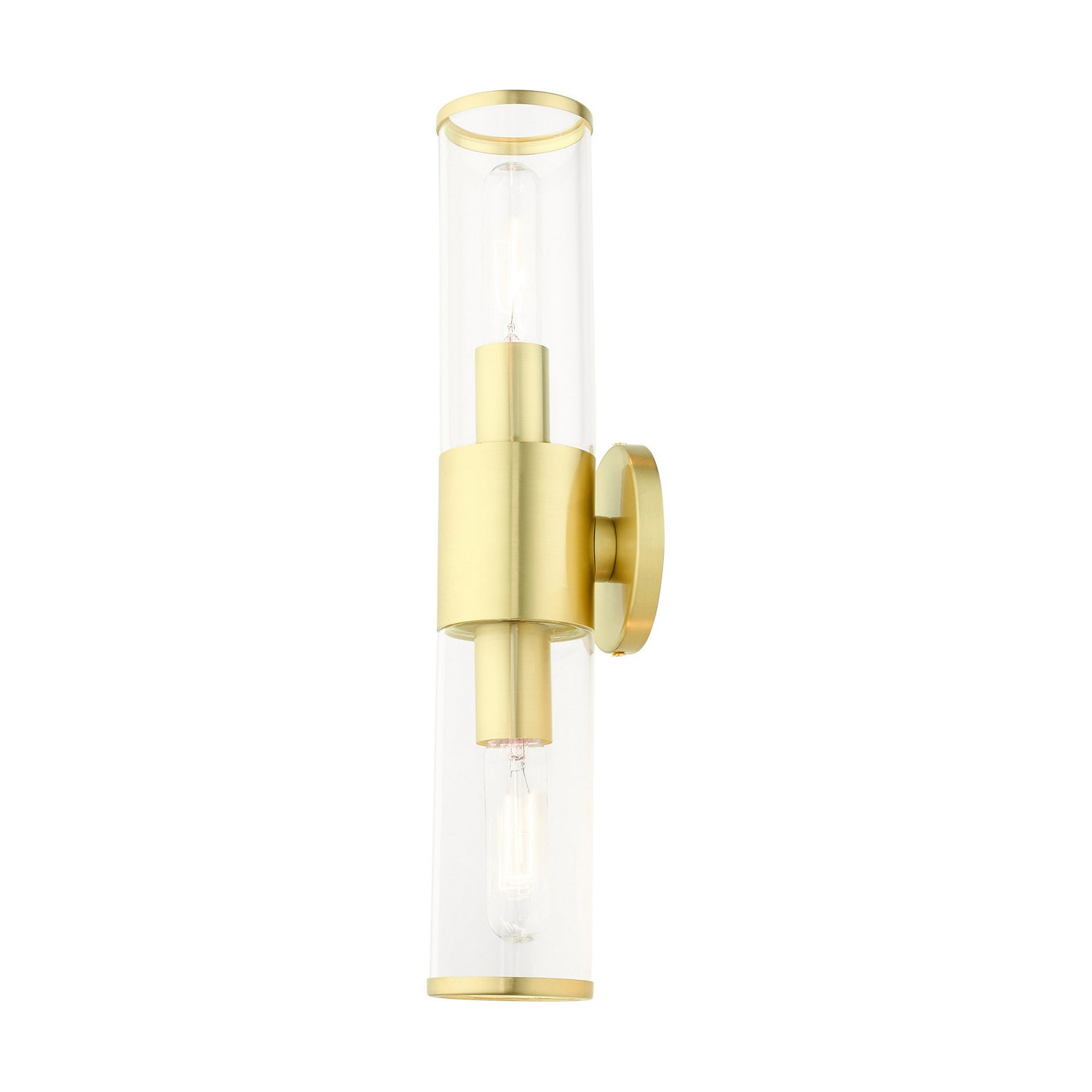 Livex Lighting - 17282-12 - Two Light Vanity - Banca - Satin Brass