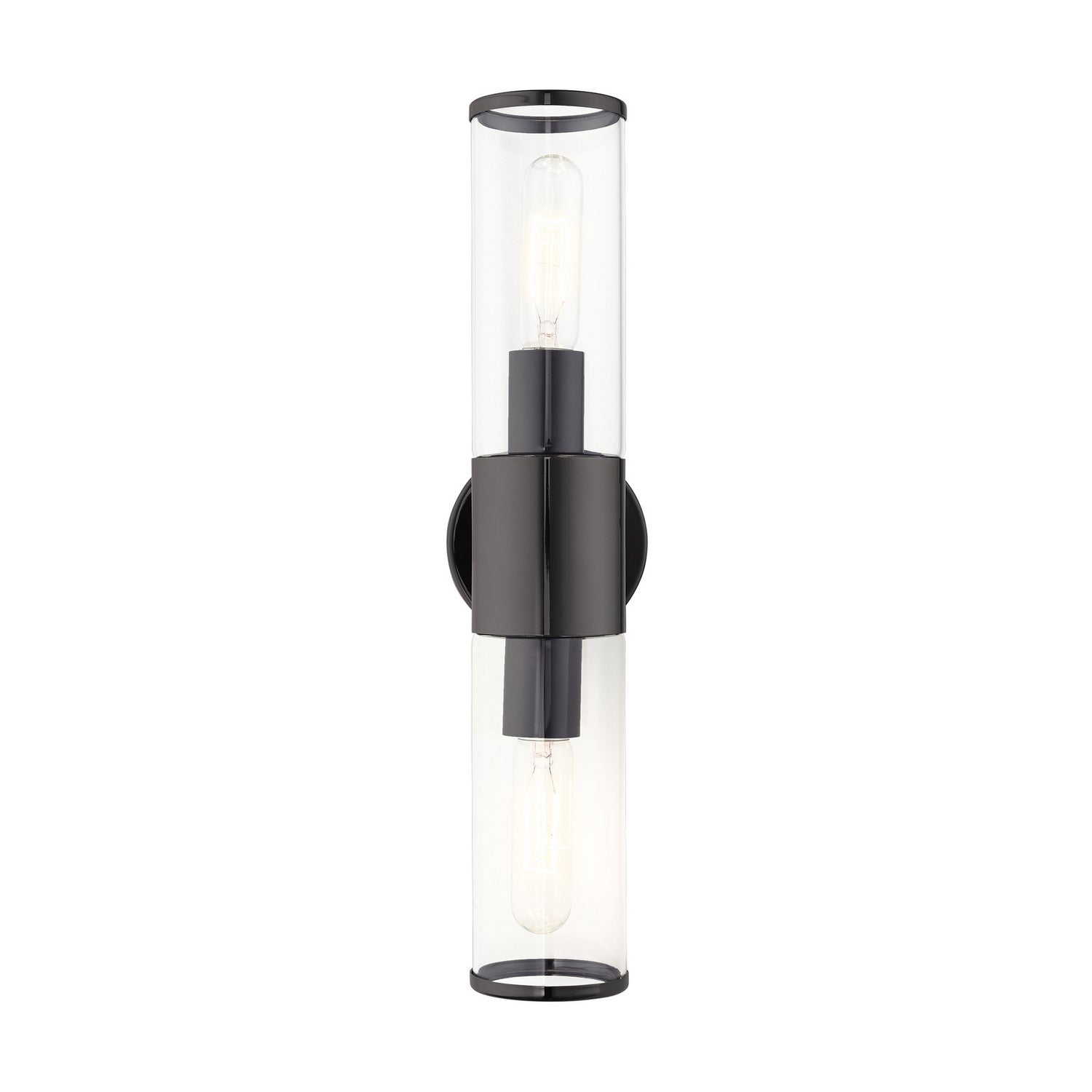 Livex Lighting - 17282-46 - Two Light Vanity - Banca - Black Chrome