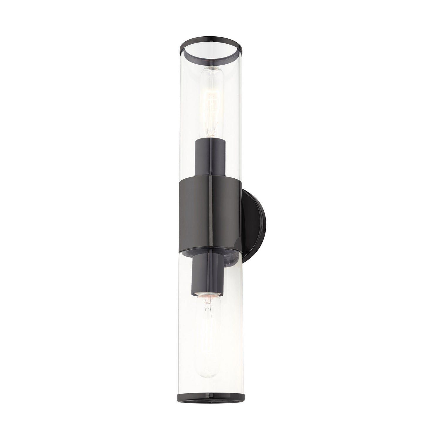 Livex Lighting - 17282-46 - Two Light Vanity - Banca - Black Chrome