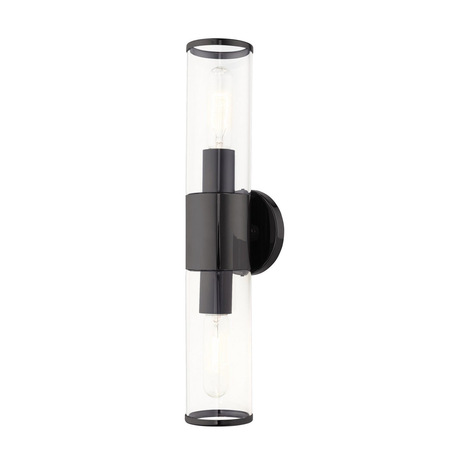 Livex Lighting - 17282-46 - Two Light Vanity - Banca - Black Chrome