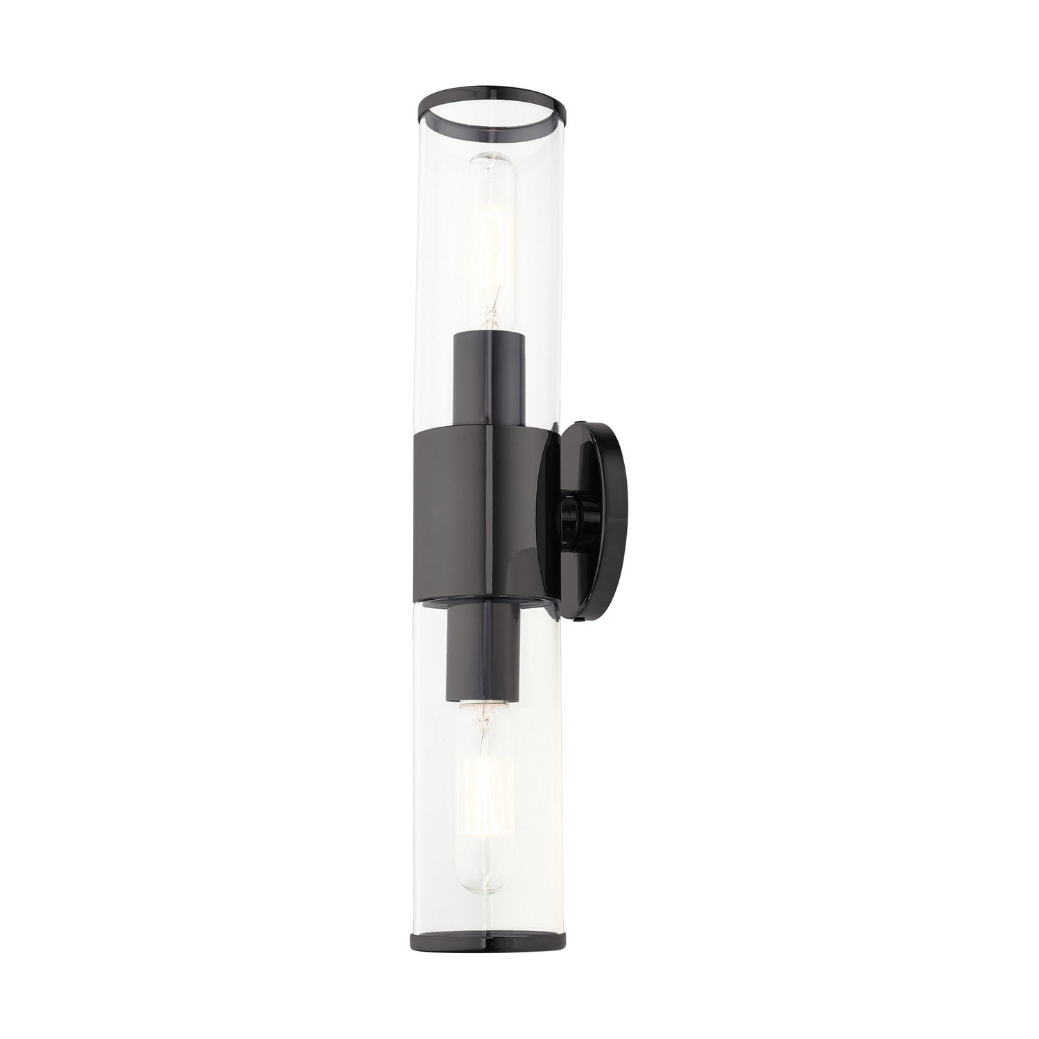 Livex Lighting - 17282-46 - Two Light Vanity - Banca - Black Chrome