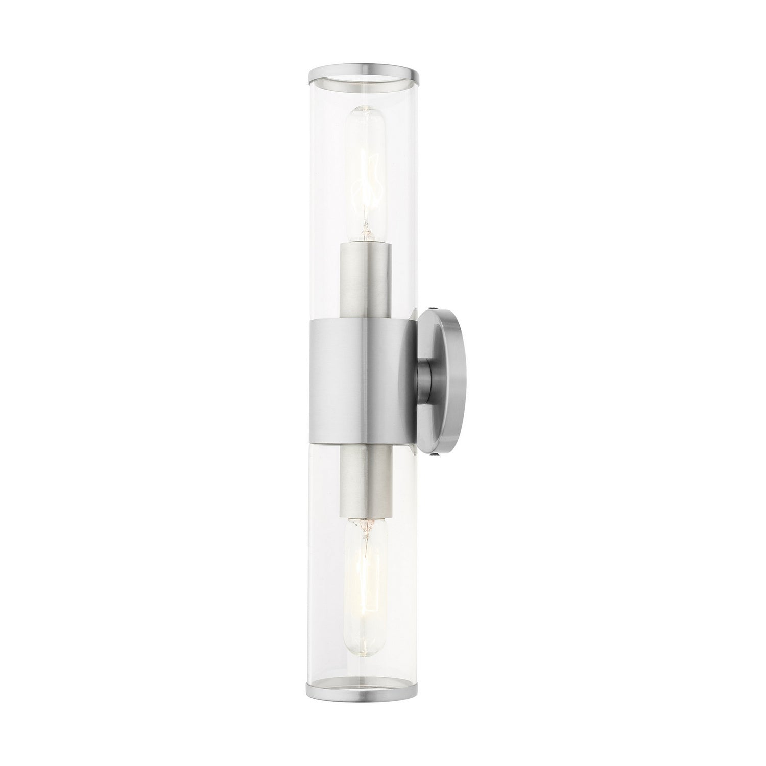 Livex Lighting - 17282-91 - Two Light Vanity - Banca - Brushed Nickel