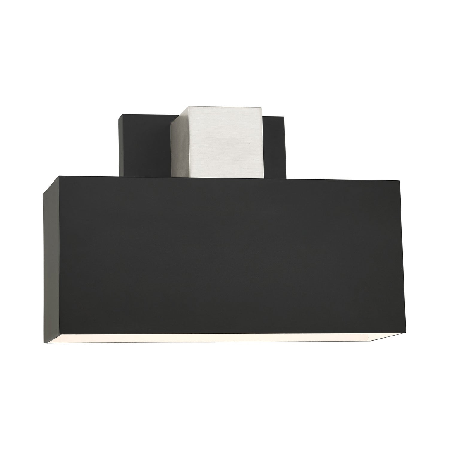 Livex Lighting - 22423-04 - One Light Outdoor Wall Sconce - Lynx - Black w/ Brushed Nickels