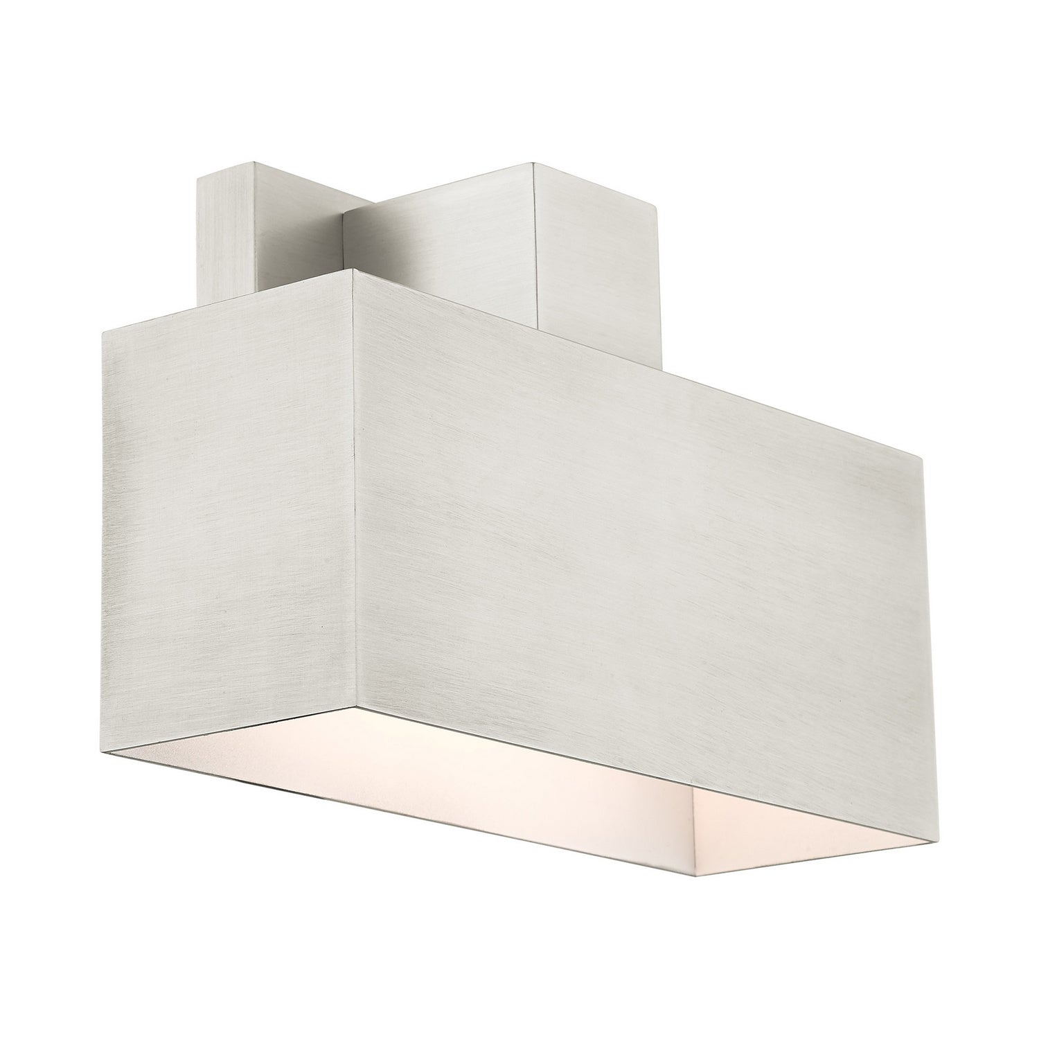 Livex Lighting - 22423-91 - One Light Outdoor Wall Sconce - Lynx - Brushed Nickel