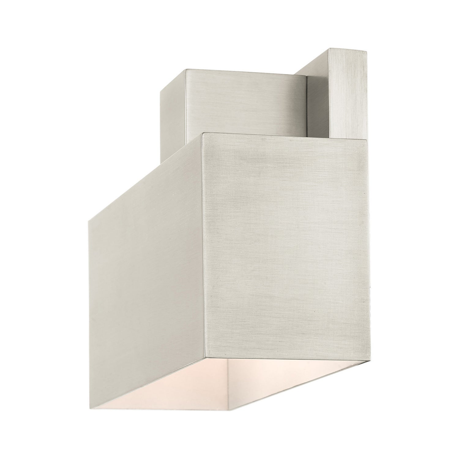 Livex Lighting - 22423-91 - One Light Outdoor Wall Sconce - Lynx - Brushed Nickel