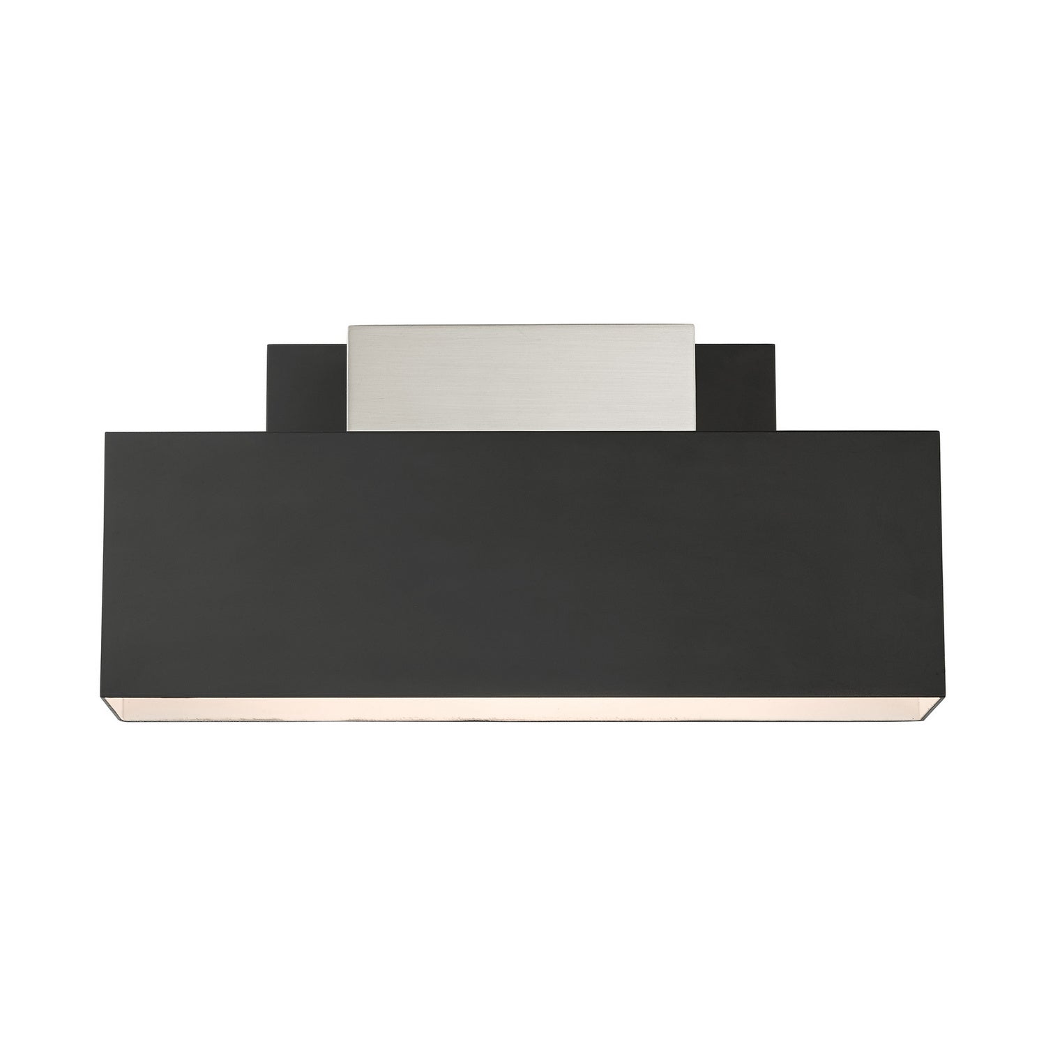 Livex Lighting - 22424-04 - Two Light Outdoor Wall Sconce - Lynx - Black w/ Brushed Nickels