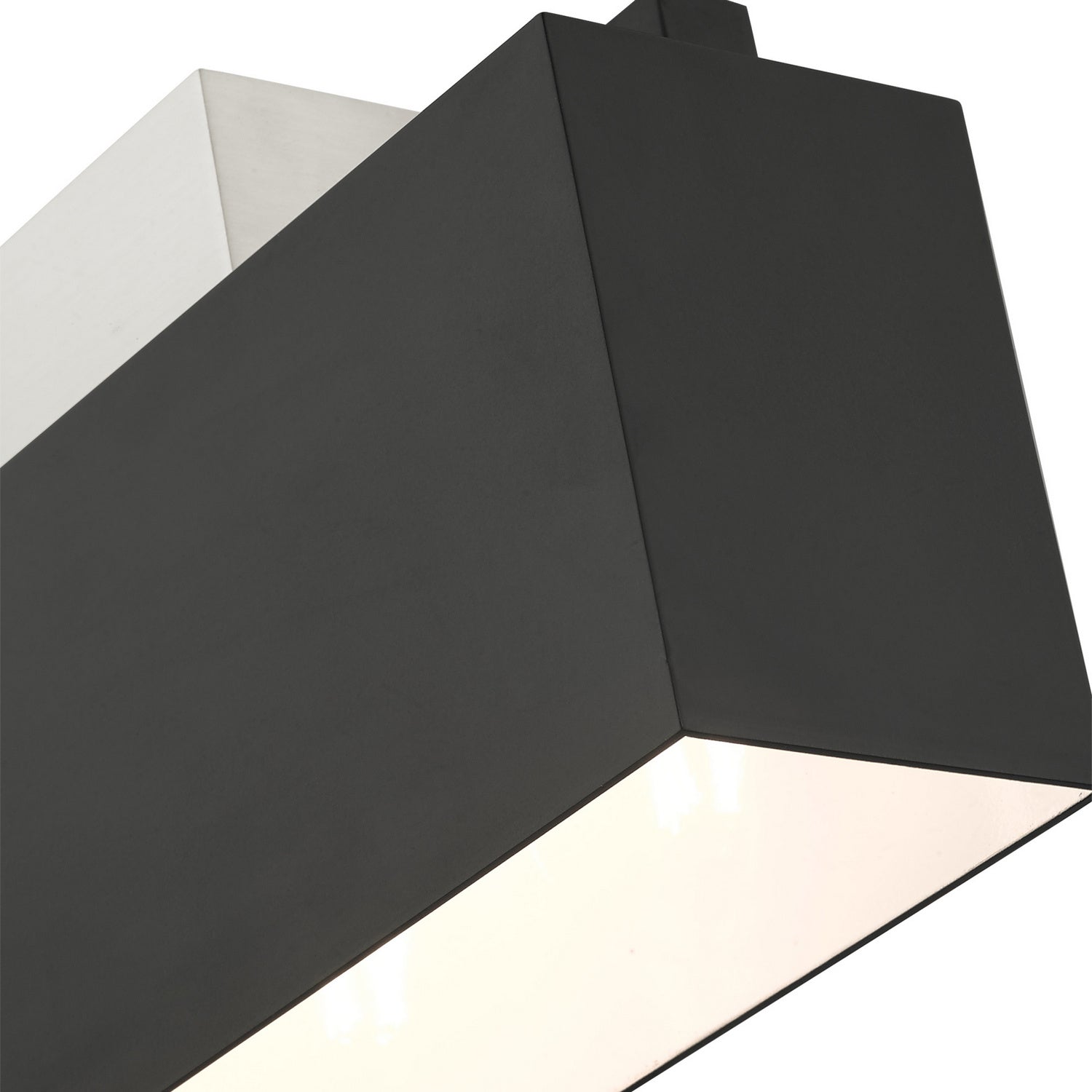 Livex Lighting - 22424-04 - Two Light Outdoor Wall Sconce - Lynx - Black w/ Brushed Nickels