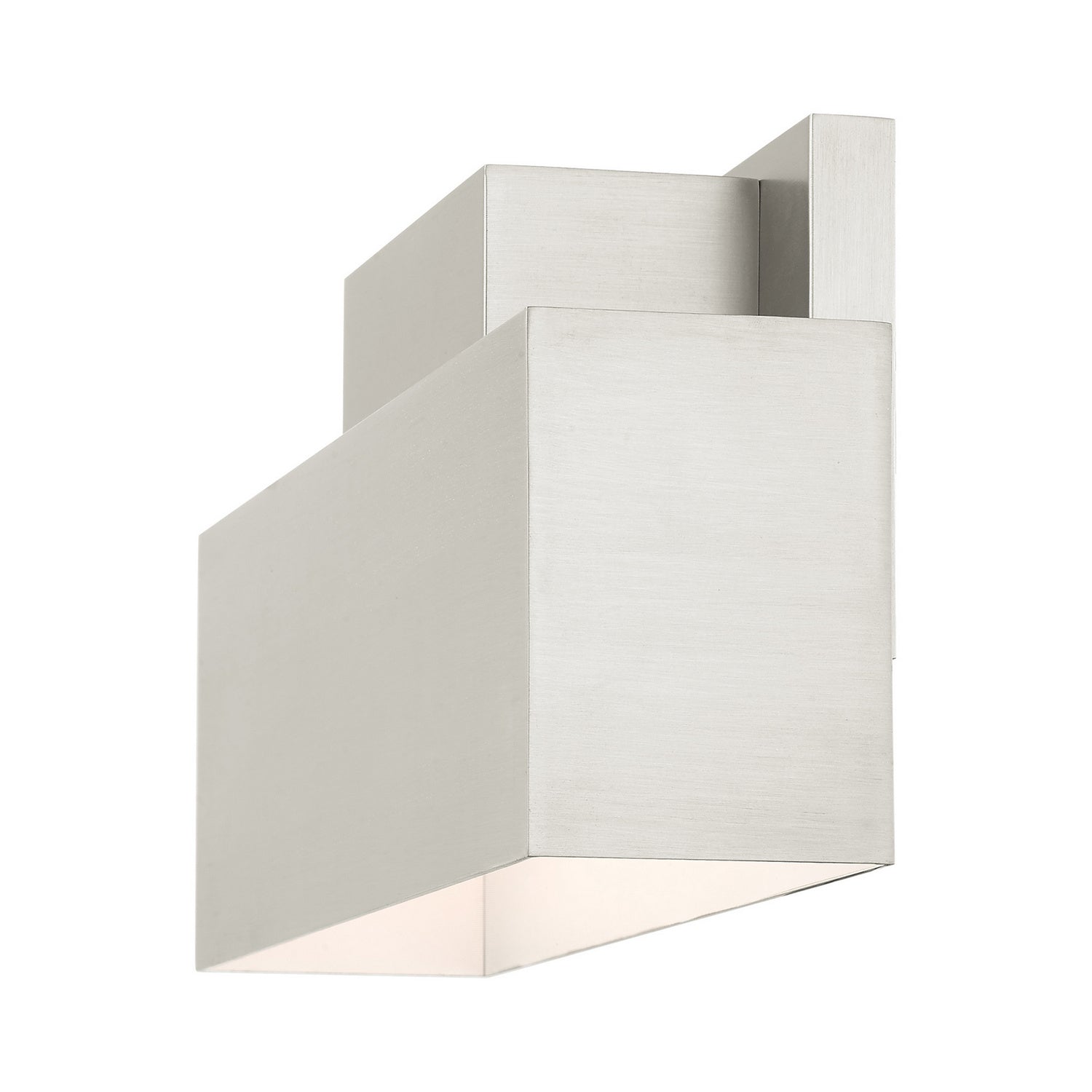 Livex Lighting - 22424-91 - Two Light Outdoor Wall Sconce - Lynx - Brushed Nickel