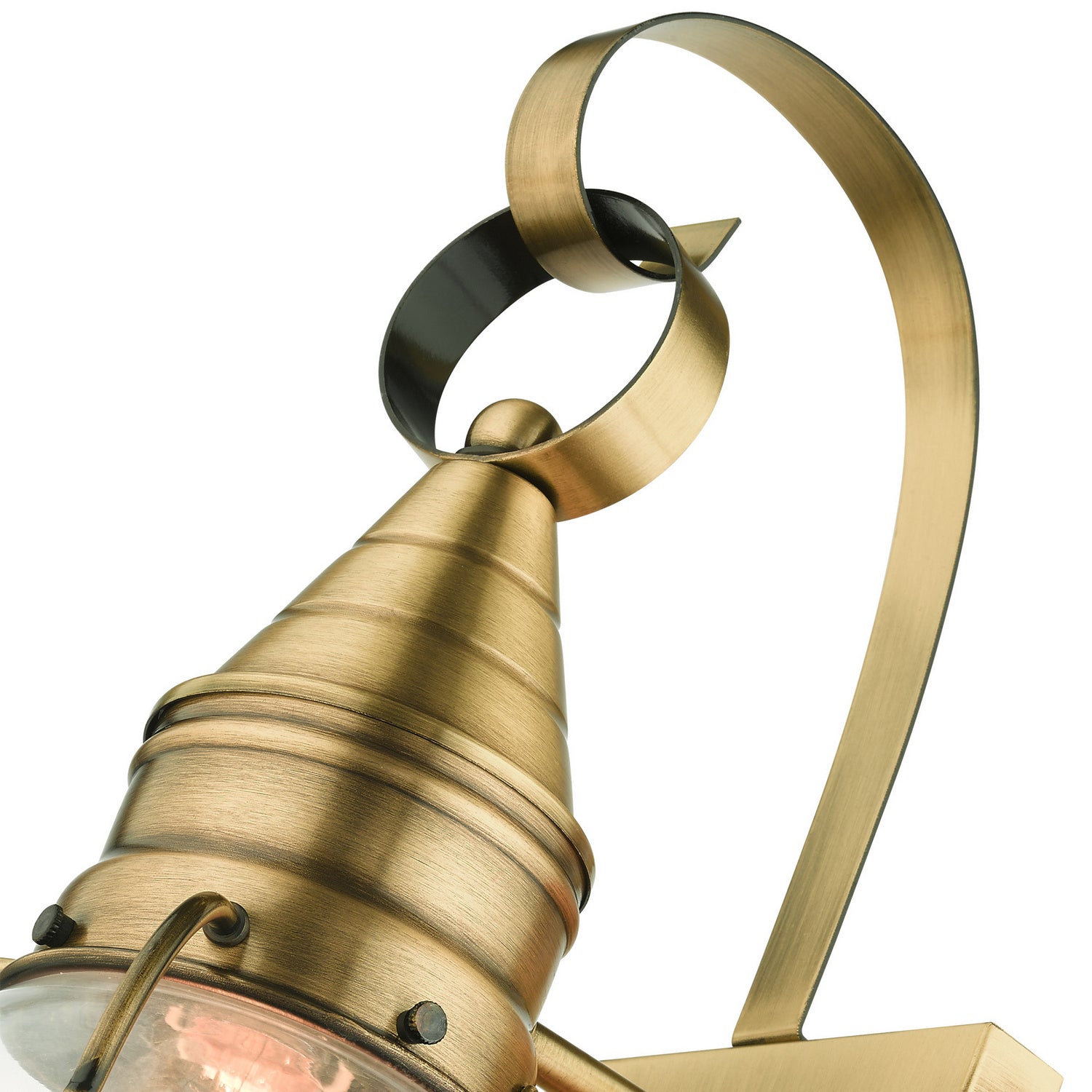 Livex Lighting - 26900-01 - One Light Outdoor Wall Lantern - Newburyport - Antique Brass