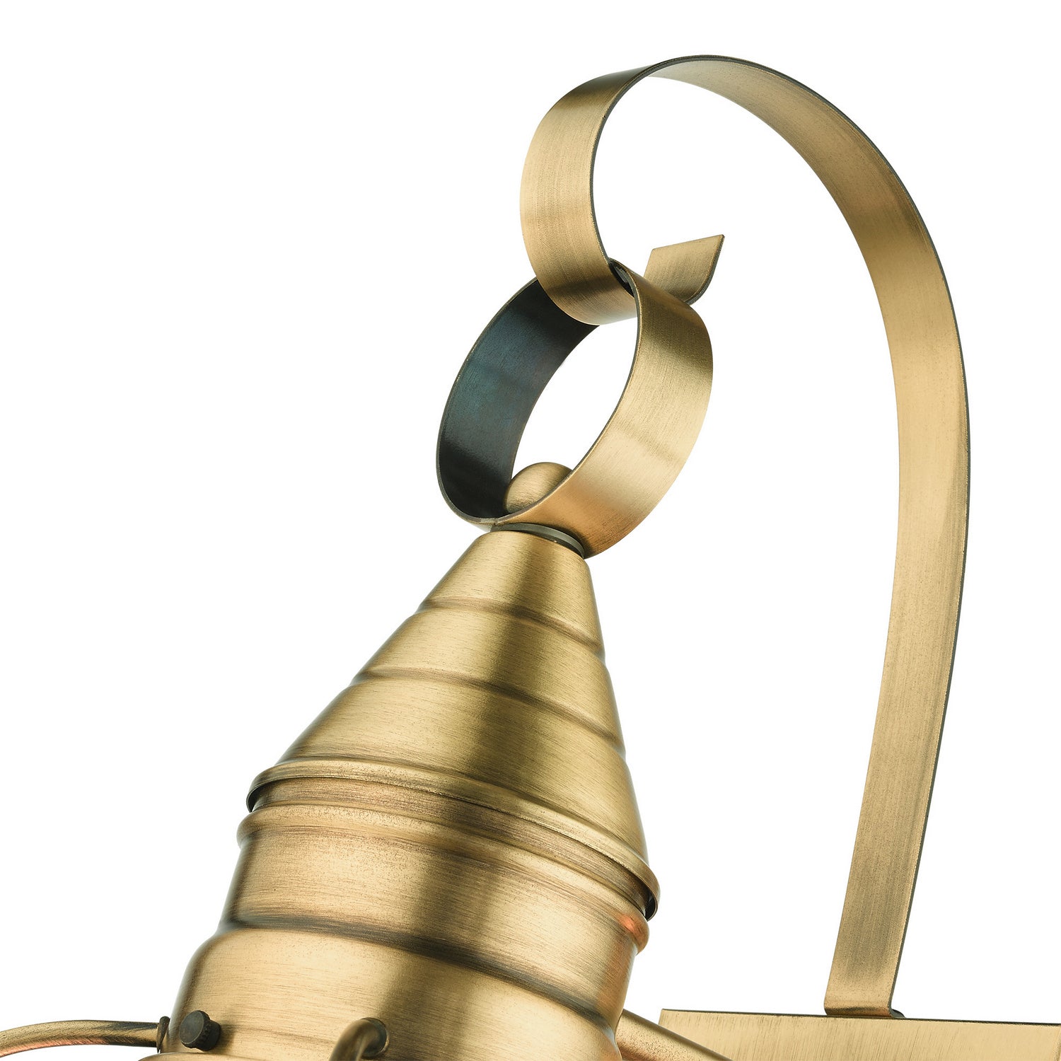 Livex Lighting - 26901-01 - One Light Outdoor Wall Lantern - Newburyport - Antique Brass