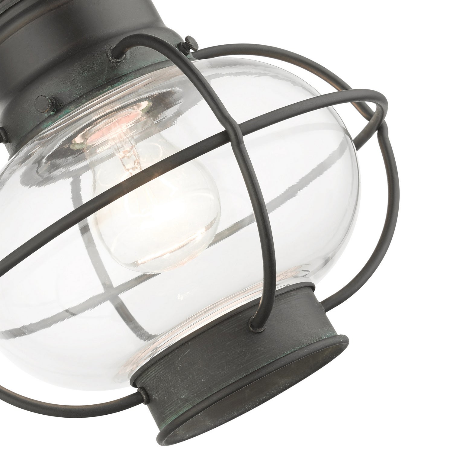 Livex Lighting - 26910-61 - One Light Outdoor Pendant - Newburyport - Charcoal
