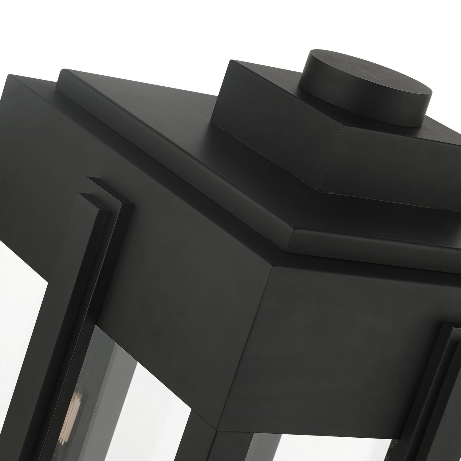 Livex Lighting - 27719-04 - Four Light Outdoor Post Top Lantern - Lexington - Black