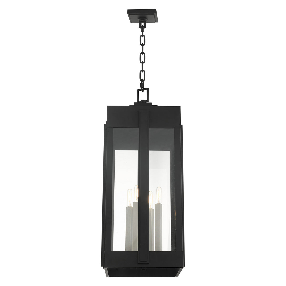 Livex Lighting - 27720-04 - Four Light Outdoor Pendant - Lexington - Black