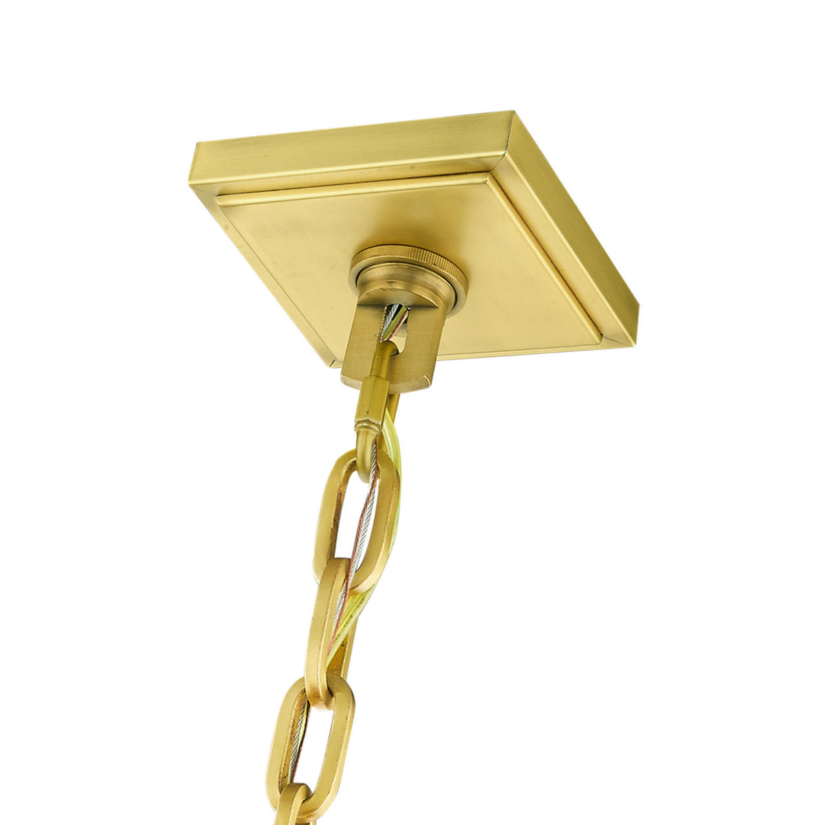 Livex Lighting - 27720-08 - Four Light Outdoor Pendant - Lexington - Natural Brass