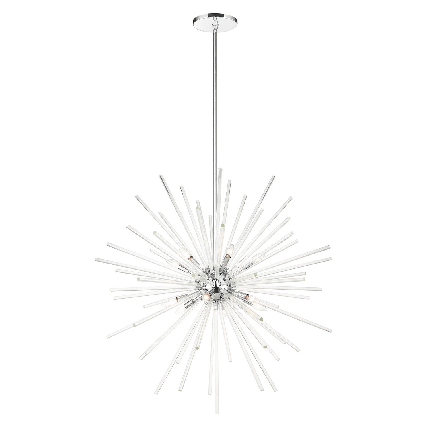 Livex Lighting - 41259-05 - 12 Light Foyer Pendant - Utopia - Polished Chrome