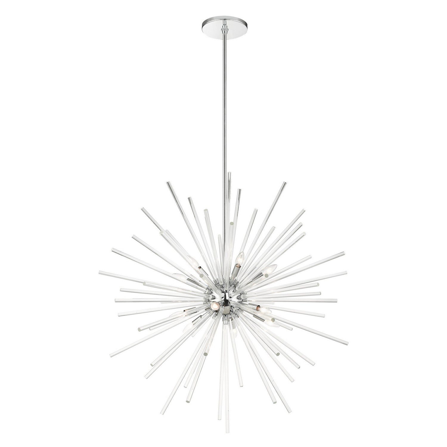 Livex Lighting - 41259-05 - 12 Light Foyer Pendant - Utopia - Polished Chrome