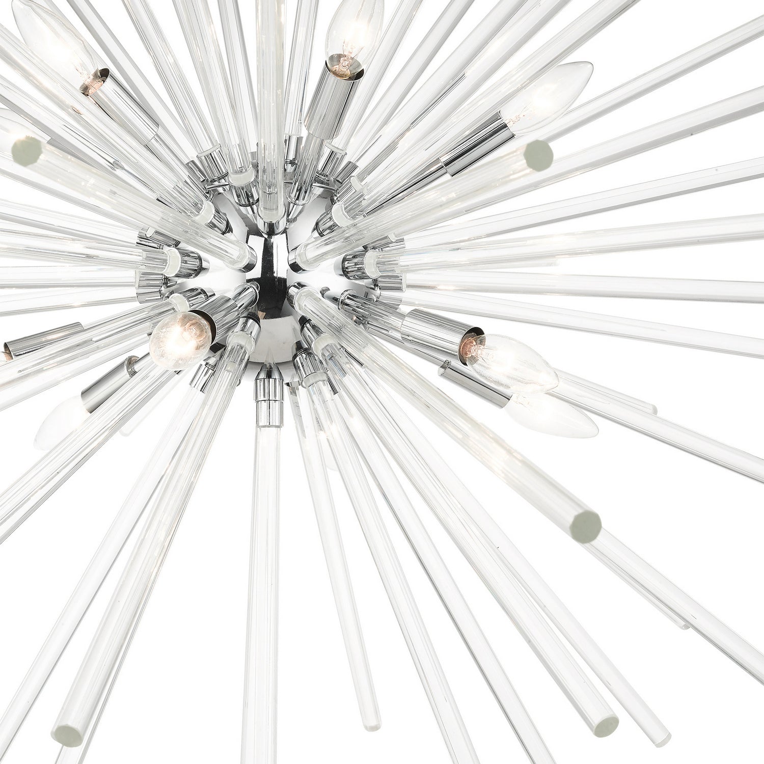 Livex Lighting - 41259-05 - 12 Light Foyer Pendant - Utopia - Polished Chrome