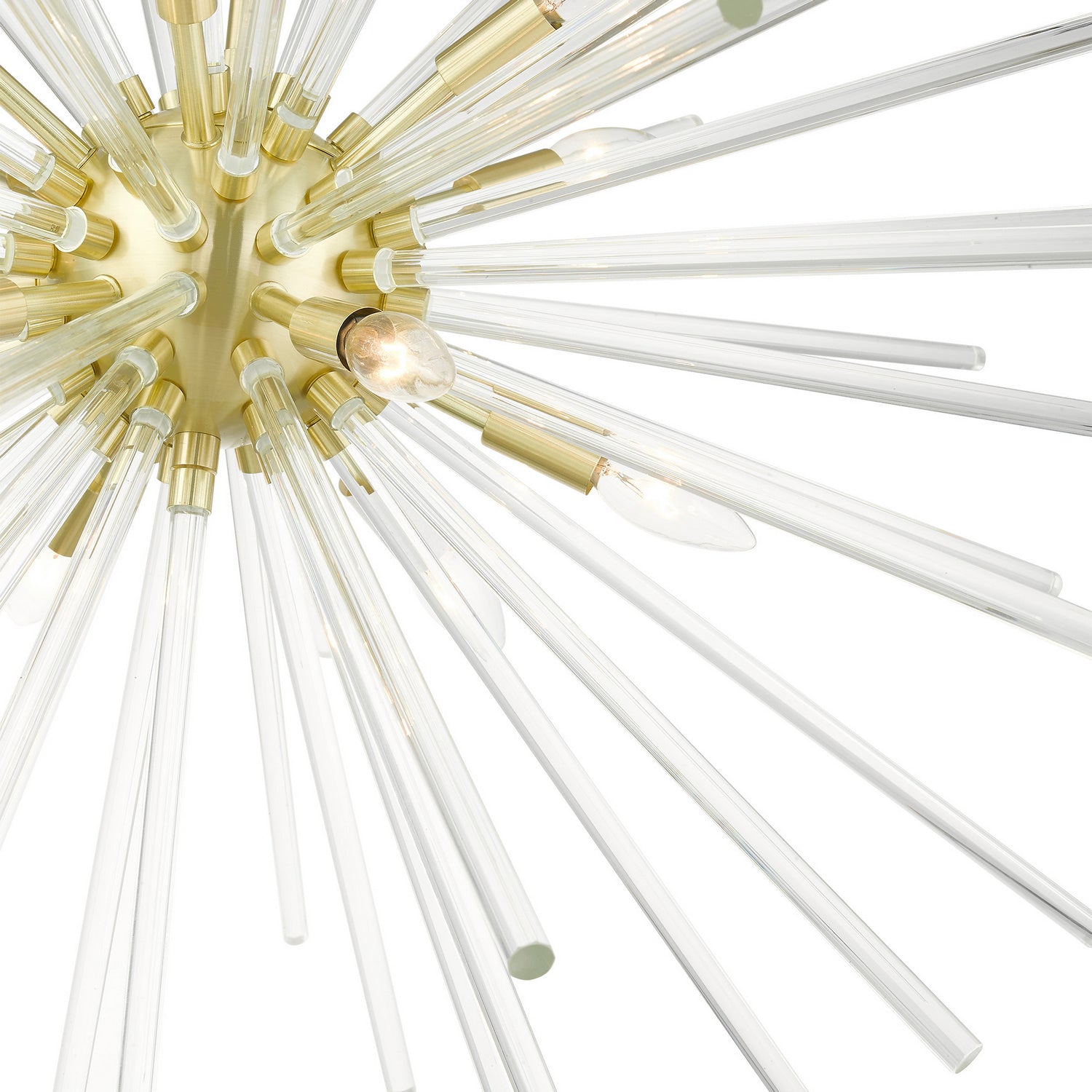Livex Lighting - 41259-12 - 12 Light Foyer Pendant - Utopia - Satin Brass
