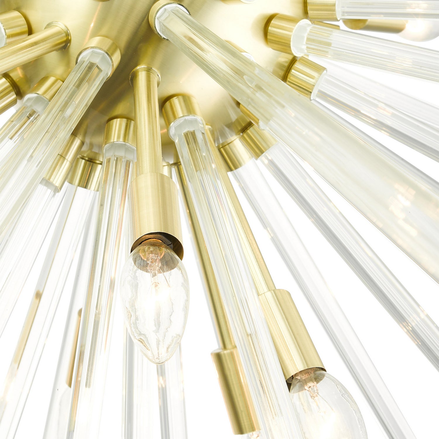 Livex Lighting - 41260-12 - 16 Light Foyer Pendant - Utopia - Satin Brass